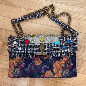 Kurt Geiger Kensington Tweed Convertible Shoulder bag